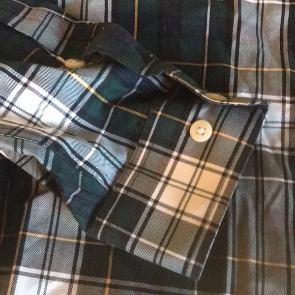Orvis Men’s Plaid Button Down Shirt Large - Picture 3 of 7